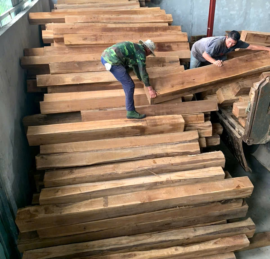 Sàn gỗ Teak tự nhiên Lào Vinh Nghệ An